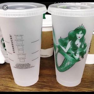 Starbucks collectors mermaid reusable cup